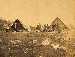 Pittsfield Indian_Camp--2_tents_NY_Pub._Lib._Pittsfield,_abt.jpg